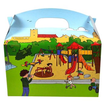 CAIXA DE MENU - PARQUE INFANTIL (50 un.)