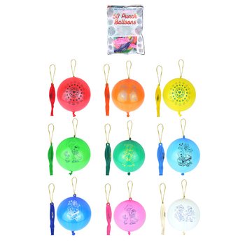BALÕES PUNCH BALL DESIGN MISTO (50 un.)