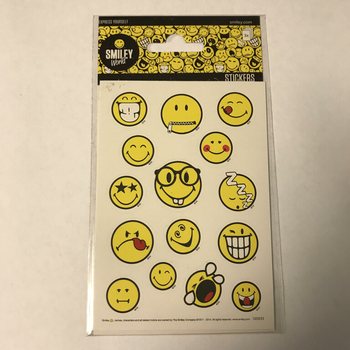 FOLHA DE AUTOCOLANTES: SMILEY’S, 16 x 9 cm (10 un.)
