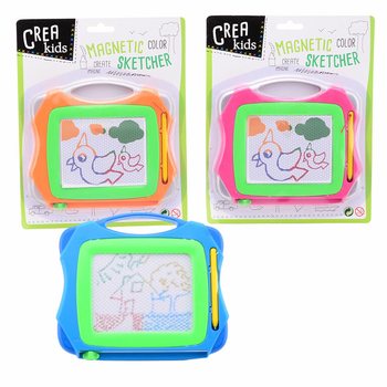 CREA KIDS - Quadro Magnético de Desenho a Cores (12 un.)