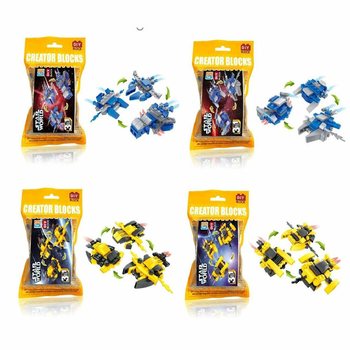 STAR WORLD - Sacos de Oferta com Blocos de Construção (48 un.)