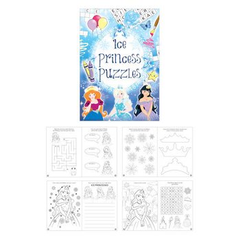 Livro de Puzzles Princesa do Gelo (48 un.)