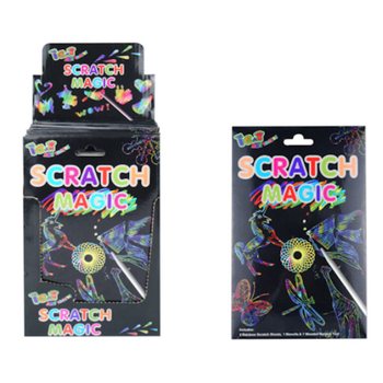CART&Otilde;ES DE RASPADINHA M&Aacute;GICOS EM DISPLAY (24 un)