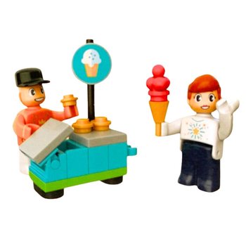 KIDS BRICKS FUN PARK - CONJUNTO DE BLOCOS DE CONSTRU&Ccedil;&Atilde;O - 130 PE&Ccedil;AS (1 un.)