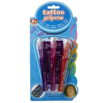 3 Canetas de Gel para Tatuagens em Cartão (12 unid.)