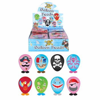 CABEÇAS DE BALÕES – MODELO: PIRATAS (240 unid.)