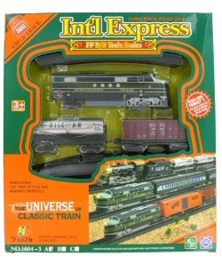Comboio de Brinquedo Clássico - INTERNATIONAL TRAIN EXPRESS