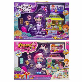 CONJUNTO DE BRINQUEDO LOJA DE DONUTS COM BONECA E V&Aacute;RIOS ACESS&Oacute;RIOS - EM CAIXA DE PRESENTE DE LUXO (1 un.)