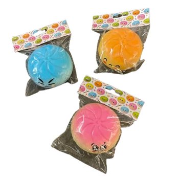 RAGE - Squishy Dumplings GRANDE (Dim. 9 x 9 x 4 Cm) - Viral 2026 Fidget Toy - COM CART&Atilde;O DE TOPO (24 un.)
