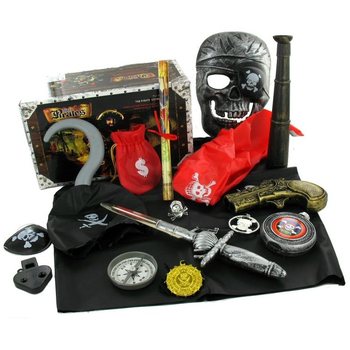 Caixa de Piratas de 14 Peças (Set de Brinquedo)