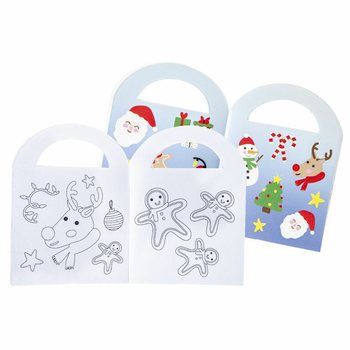 Livros de Colorir de Natal com Autocolantes (48 unidades)