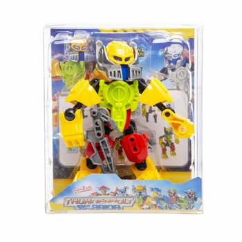 THUNDERBOLT ROBOT WARRIOR FIGURA DE AC&Ccedil;&Atilde;O EM DISPLAY (12 unidades)