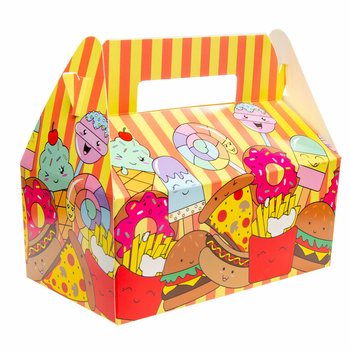 Caixas de Menu Fastfood - 22,5 x 12 x 9,5 cm (24 unidades)