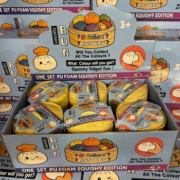 RAGE - Squishy Bun Dumplings GRANDES - ONE SET PU FOAM SQUISHY EDITION (12 un.)