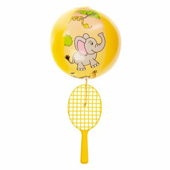 RAQUETE DE PADDLE COM BOLA - ANIMAIS DA SELVA (12 un.)
