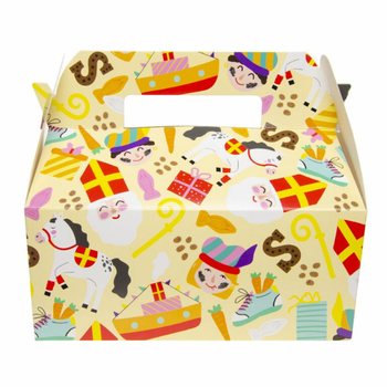 CAIXA DE MENU SINTERKLAAS - 22.5 x 12 x 9.5 Cm. (24 un.)