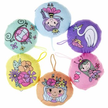 Princesas de Pelúcia - Diâmetro: 10 cm (48 un.)