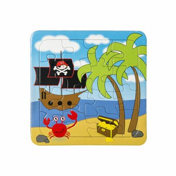 Mix de Puzzles Piratas - 14 x 14 cm (50 Unidades)