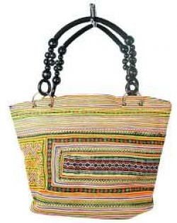 Art.nr: 97737 - Mala B-FAIR Beads Preto/Arco-íris (1 un)