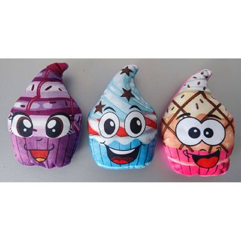 Cupcake de Pelúcia - Cores Sortidas (24 unid.)