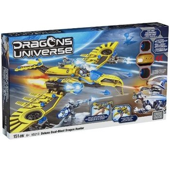 MEGA BLOKS CAÇADOR DE DRAGÕES DLUXE DUAL-BLAST