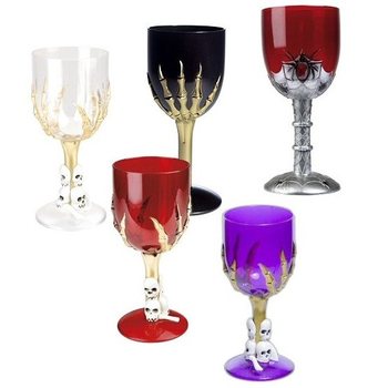 CÁLICES DE VINHO ASSUSTADORES (6 unid.)
