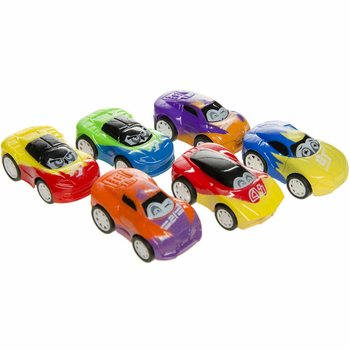 Carros de Corrida de Fricção com Olhos - Cores Sortidas (48 un.)