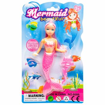 Boneca Sereia em Cartão MERMAID (12 un.)