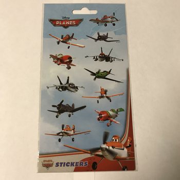 Folha de autocolantes: DISNEY PLANES, Dim. 20 x 10 cm (10 un.)