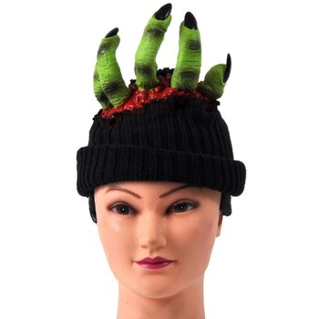 Gorro de Terror com Mão (6 un.)