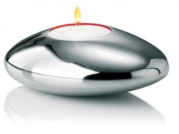 Conjunto de 2 Suportes para Velas NUANCE - Forma de Pedra (1 set.)