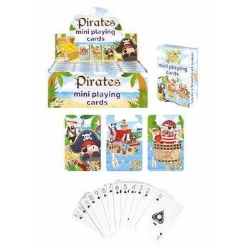 MINI CARTAS DE JOGO – MODELO: PIRATAS EM EXPOSITOR (24 un.)