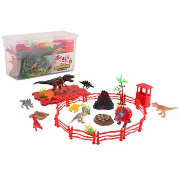 CONJUNTO DE DINOSSAUROS EM CAIXA DE ARRUMAÇÃO (1 un.)