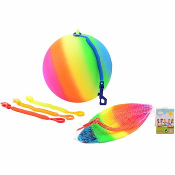 BOLA ARCO-&Iacute;RIS COM CORD&Atilde;O / BOLA BUNGEE &Oslash;23 Cm (36 un)