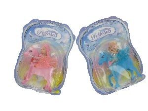 Cavalo Pégaso com Boneca (2 un.)