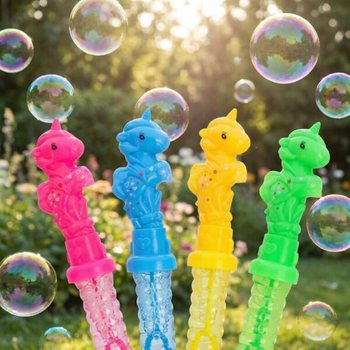 Tubo de Bolhas de Sab&atilde;o Gigante 35 cm - Unic&oacute;rnio em Display (24 un.)