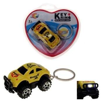 PORTA-CHAVES CARRO COM LUZ EM CARTÃO BLISTER (24 unid.)