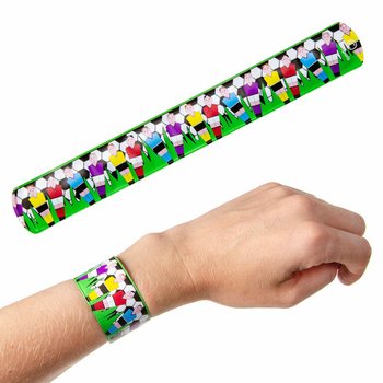 PULSEIRA SLAP FUTEBOLISTAS (36 unid.)