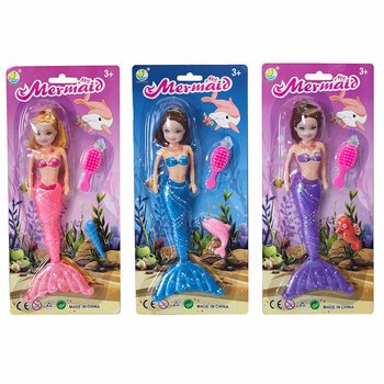 Boneca Sereia em Cart&atilde;o (6 un.)