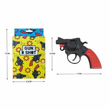 Pistola de Fulminantes 8 Tiros em Caixa - Cores (6 un.)