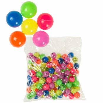 MIX BOLAS SALTITONAS CORES NEON Ø 2,7 Cm (100 un.)