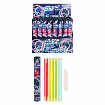 Pulseiras Luminosas Glow - Expositor