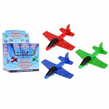 AVI&Atilde;O DE ESPUMA 17 CM - EM EXPOSITOR (18 unid.)