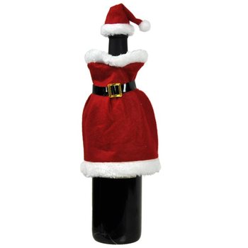 VESTIDO DE NATAL PARA GARRAFA DE VINHO (12 un.)