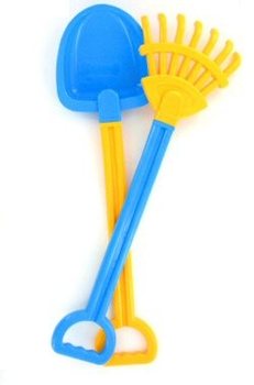 PÁ E ANCINHO DE PRAIA GRANDES (2 un.)