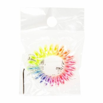 El&aacute;sticos de Cabelo Arco-&Iacute;ris Rainbow (48 un.)