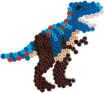 Contas de passar a ferro SES modelo T-Rex (1 un.)