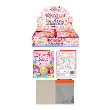 Livros de Quadro Mágico de Desenhar – Modelo: Princesa em Expositor (144 un.)