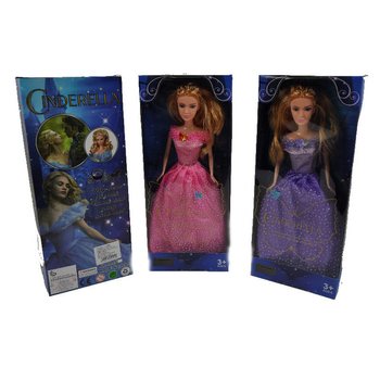 Boneca de Conto de Fadas Cinderela, Cores Sortidas (3 un.)