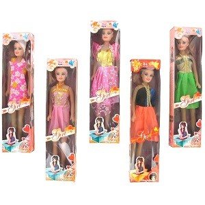 BONECA BEAUTY GIRL - MODELO 3 (6 un.)